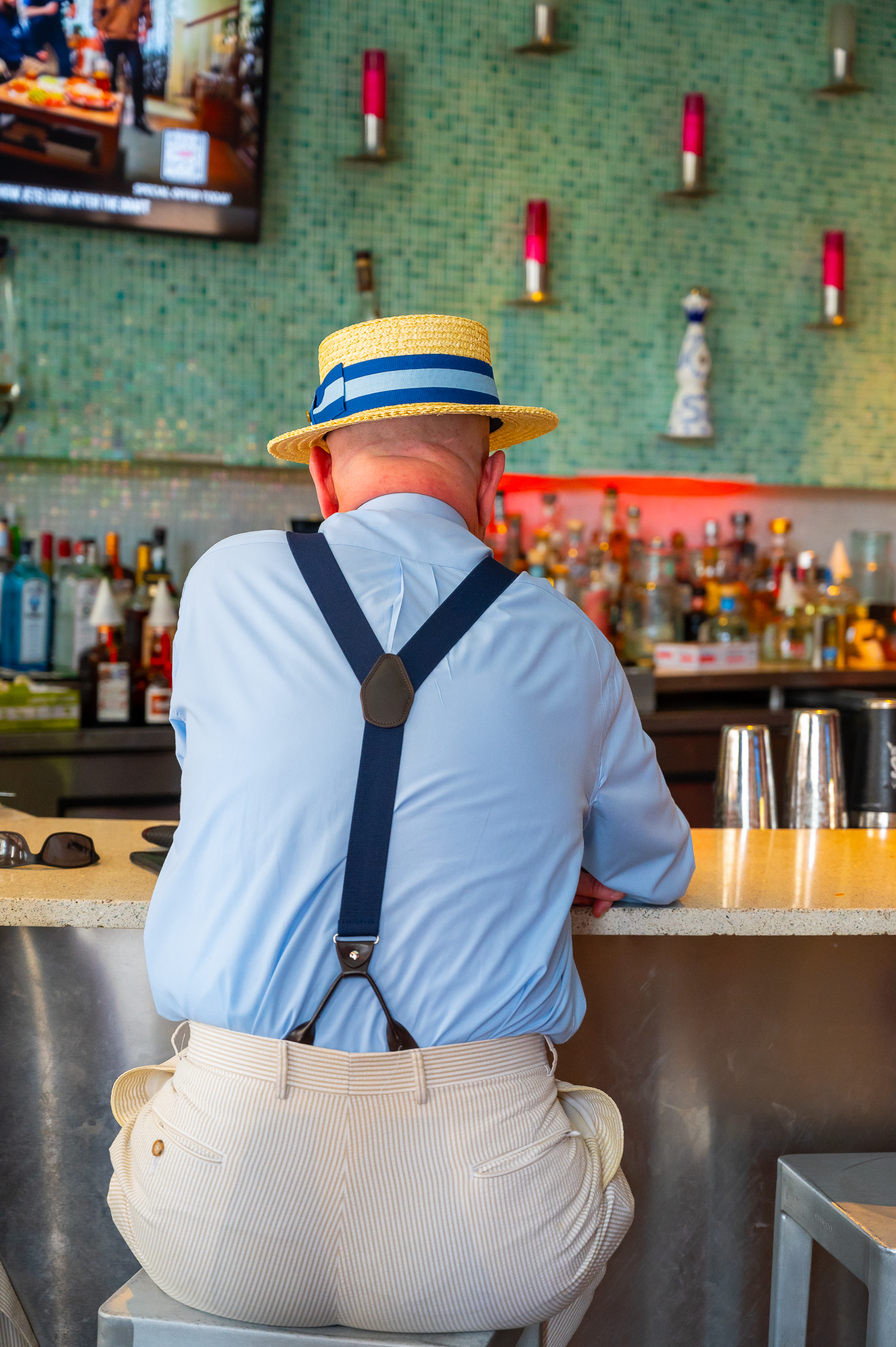 Man at Acenar Cool Bar