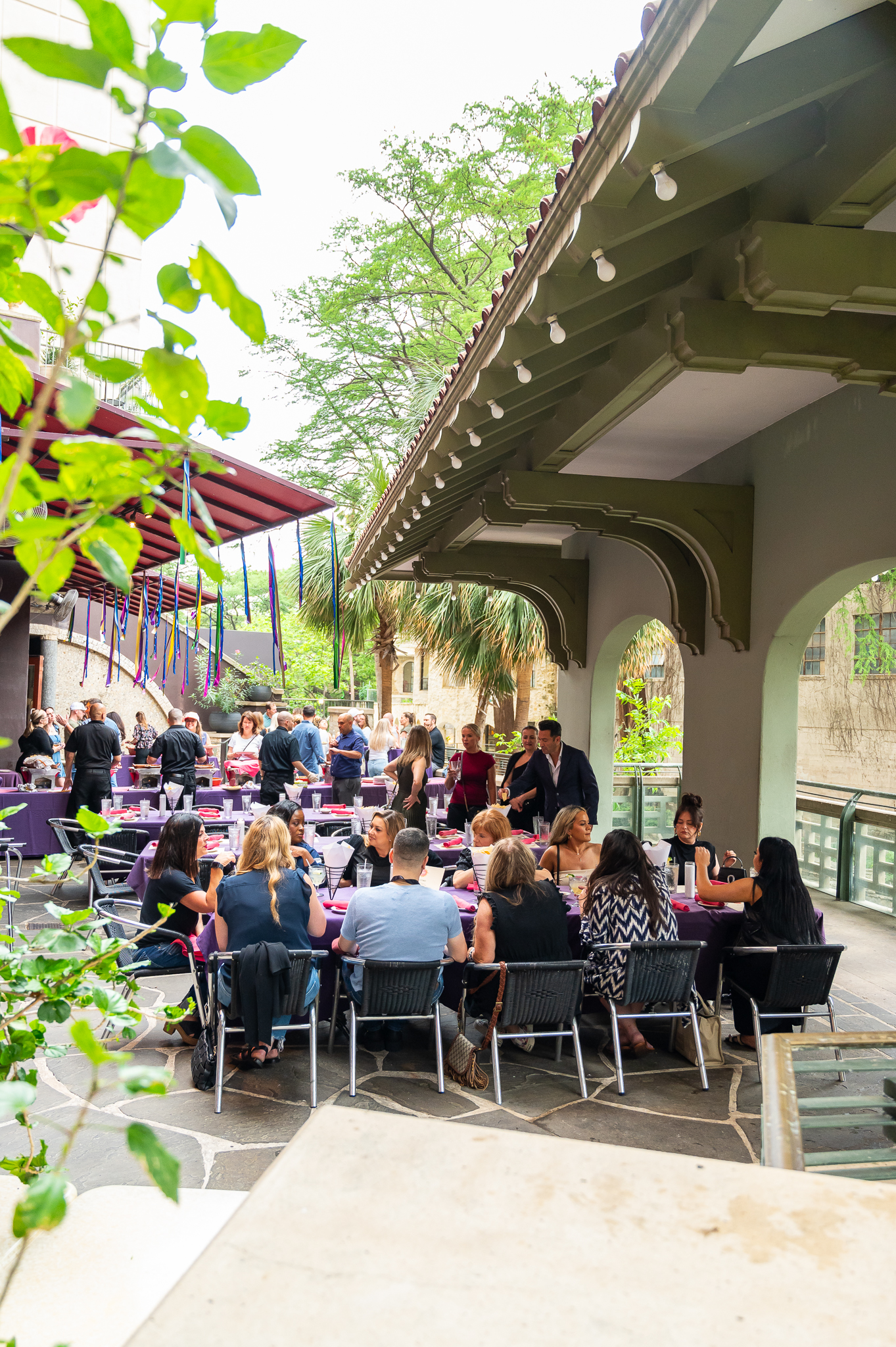 Corporate Event on Acenar Patio Corporate Event on Acenar Patio